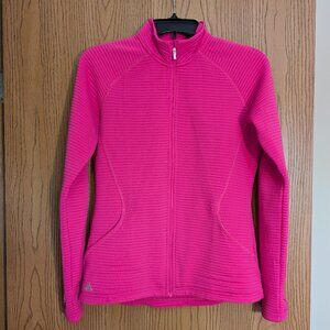 Pink Adidas Jacket Coat Size Small